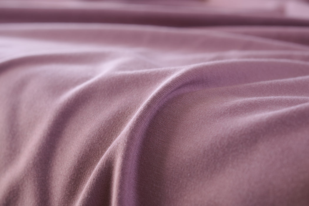 Lilac Bamboo/Cotton Stretch French Terry