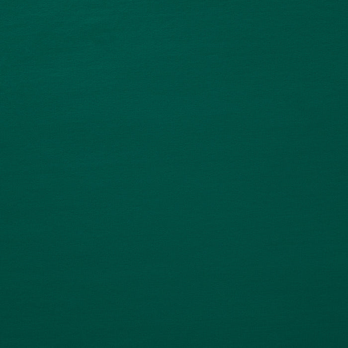 An evergreen colored matte finish nylon tricot fabric made from nylon and lycra.
