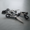 Professional shears that are nine inches in length.
