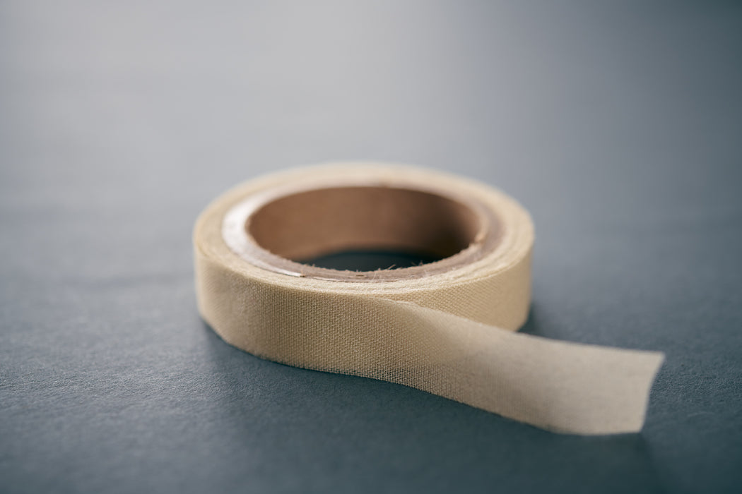 Roll of woven stay tape.
