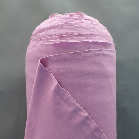 Lavender colored jersey fabric made from Tencel™ and spandex.