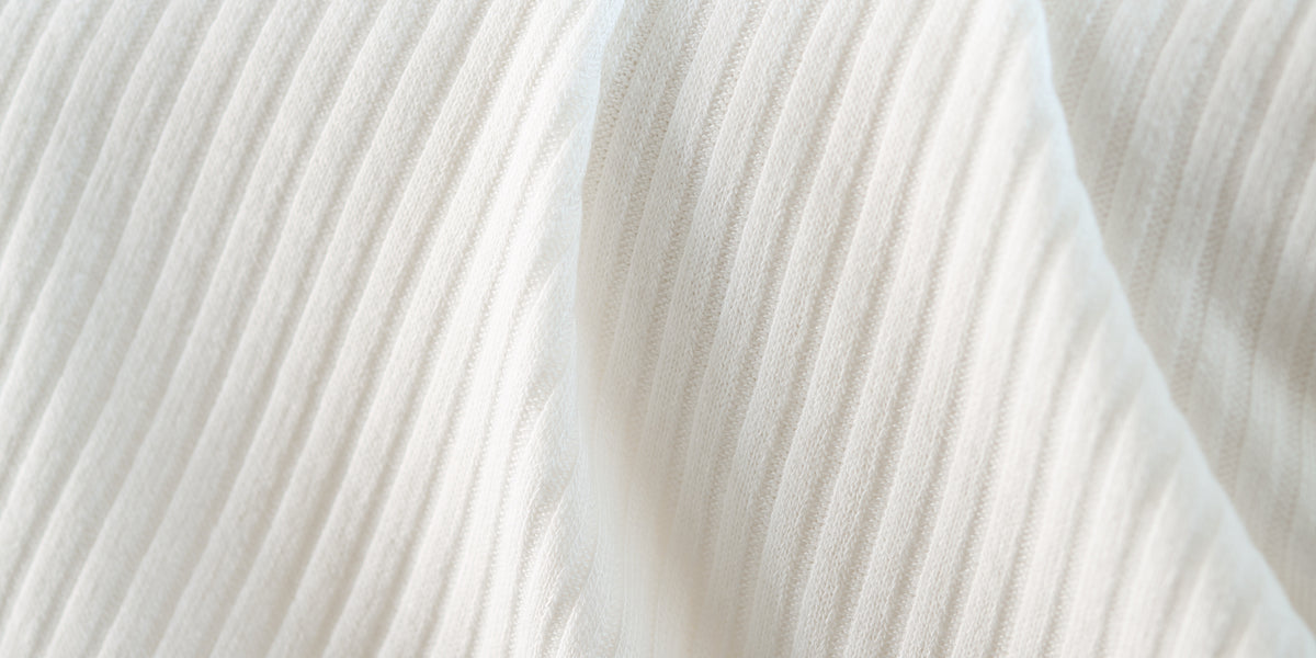 Heather Gray Cotton Rib Knit– Goldie Olding Fabrics
